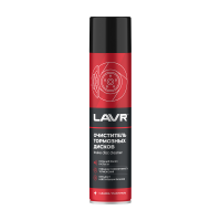 LAVR 1495 Очиститель тормозных дисков, 400мл (12 шт)