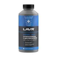LAVR 2107 Присадка в дизтопливо антигель 1л (12 шт)
