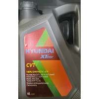 Оригинальное масло HYUNDAI CVT XTEER синтетическое трансмиссинное масло 4л (4 шт)