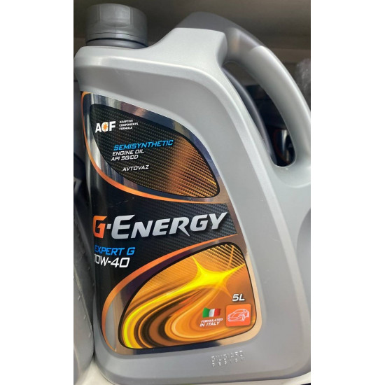 G-Energy Expert G 10W-40 API SG/CD 5л полусинтетическое моторное масло (3 шт)