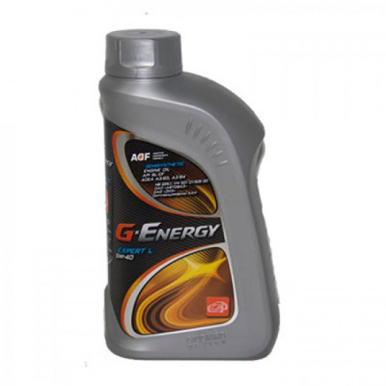 G-Energy Expert L 5W-40 API SL/CF ACEA  A3/B4 1л полусинтетическое моторное масло (12 шт)