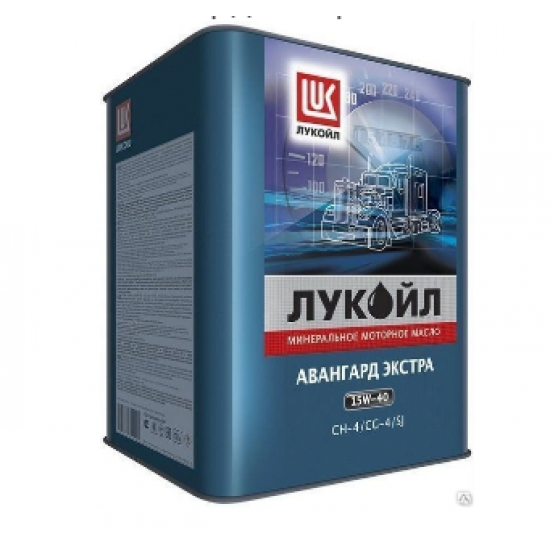 Лукойл Авангард ЭКСТРА 15W-40 CH-4/CG-4/SJ 18л.(металл.бидон)  минер. моторное масло