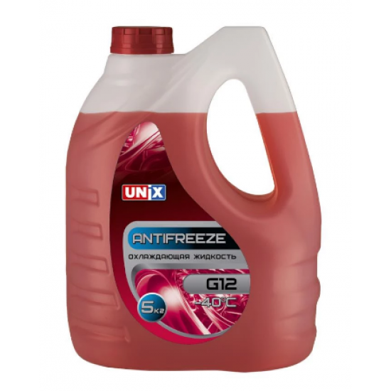 Антифриз UNIX G12 красн. 10кг (2шт)