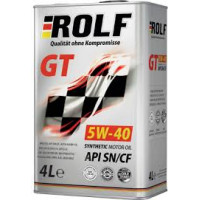 ROLF GT 5W-40 SN/CF A3/B4 синт. 4л моторное масло (4шт)