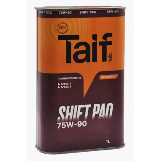 TAIF SHIFT PAO 75W-90 GL-4/GL-5 1л трансмиссионное масло (12 шт)