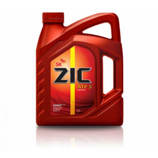 ZIC ATF 3 синт. 4л трансмиссионное масло для АКПП (4 шт)