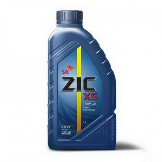 ZIC X5 10W-40 SP 1л полусинтетическое моторное масло (12 шт)