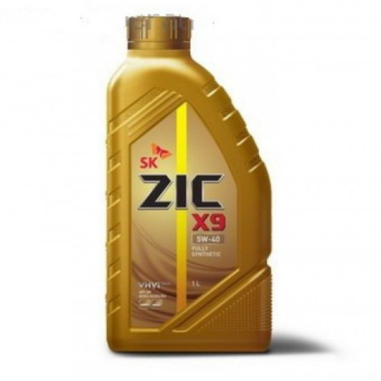 ZIC X9 5W-40 API SP 1л синтетическое моторное масло (12 шт)