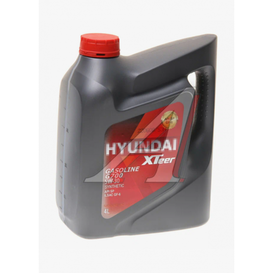 Оригинальное масло HYUNDAI 5W-30 XTEER G700 SP/ILSAC GF-6A синтетическое моторное масло 4л (4 шт)