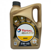 TOTAL QUARTZ 9000 5W40 A3/B4 синт. 4л моторное масло (3шт) 
