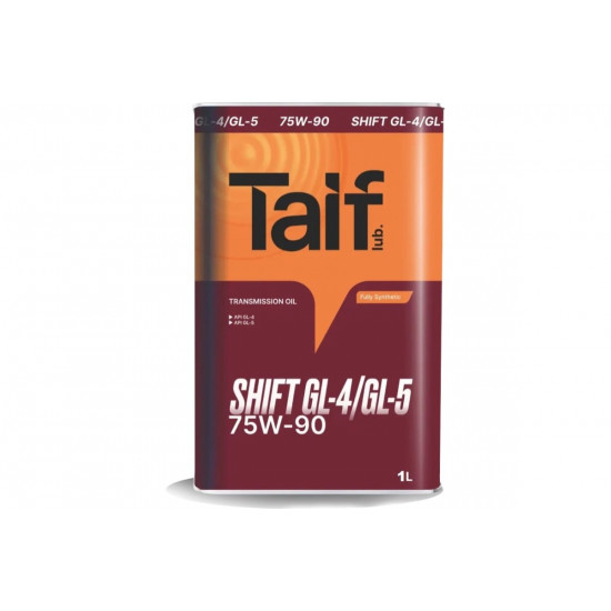 TAIF SHIFT 75W-90 GL-4/GL-5 1л трансмиссионное масло (12 шт)