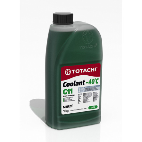 Антифриз TOTACHI NIRO Coolant G11 -40 зелен. 1л (шт)