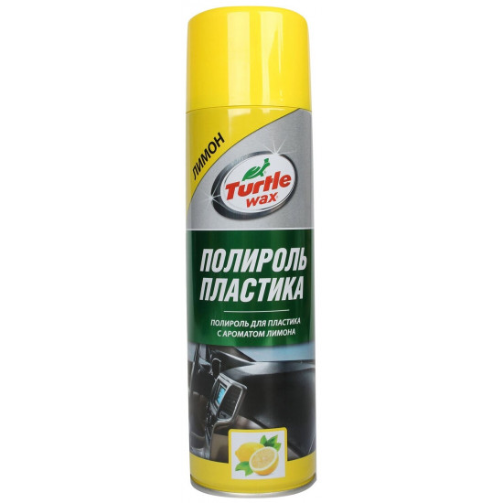 Turtle Wax PTW03 Полироль для пластика Лимон  500мл