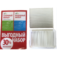 LIVCAR Toyota LC1 воздушный+салонный фильтр GB-904 GB-9926