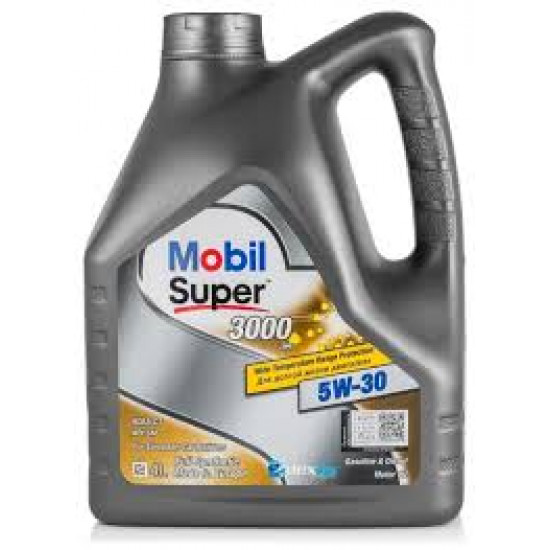 MOBIL 5W-30 SUPER 3000 XE DEXOS2 синт. 4л (4шт) масло моторное