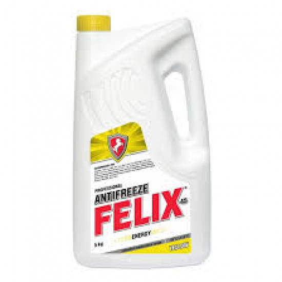Антифриз FELIX Energy -45 желт. 5кг (4 шт)