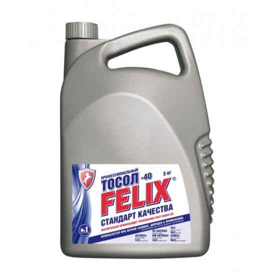 Тосол FELIX Стандарт -45 5кг (4 шт)