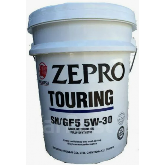 ZEPRO 5W-30 TOURING SP GF-6A синт. масло моторное 20л