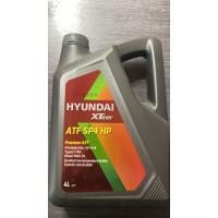 Оригинальное масло HYUNDAI ATF SP4 HP XTEER синтетическое трансмиссинное масло 4л (4 шт)