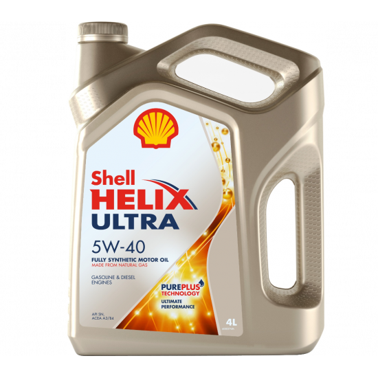 SHELL HELIX ULTRA 5W-40  A3/B4 синт. 4л  масло моторное