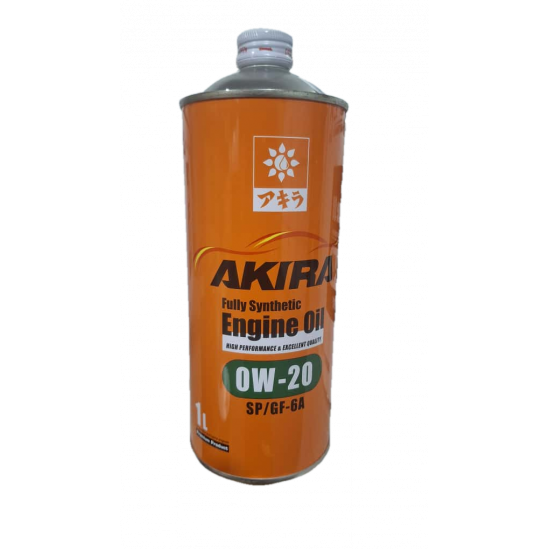 AKIRA 0W-20 ENGINE OIL FS SP/GF-6 1л моторное масло Тайланд (20 шт)