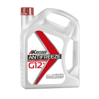 Антифриз AKross Premium G12+ 4,7 кг КРАСНЫЙ (4 шт)
