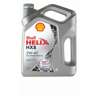 SHELL HELIX HX8 5W-40 A3/B4 4л синт. моторное масло 