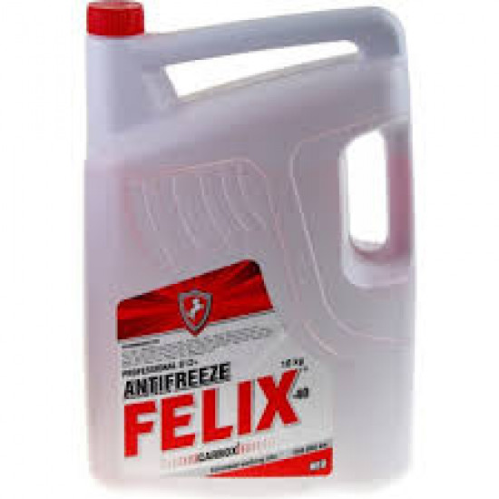 Антифриз FELIX CARBOX -40 G12+ красн. 10кг (2 шт)