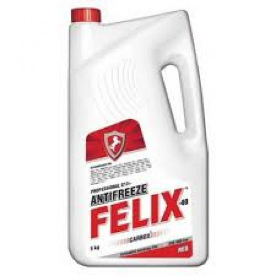 Антифриз FELIX CARBOX -40 G12+ красн. 5кг (4 шт)