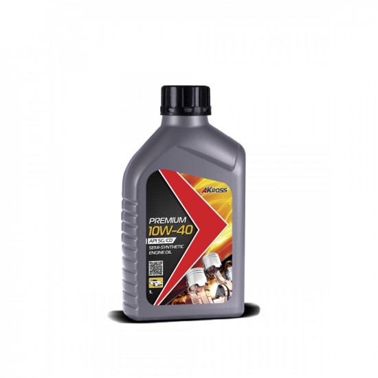 AKross PREMIUM 10W-40 SG/CD 1 л масло моторное п/синт (12 шт)