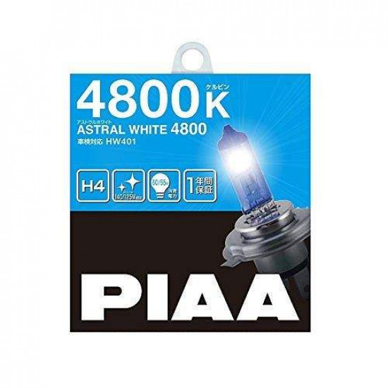 Лампа накаливания PIAA BULB ASTRAL WHITE 4800K HW401 (H4)