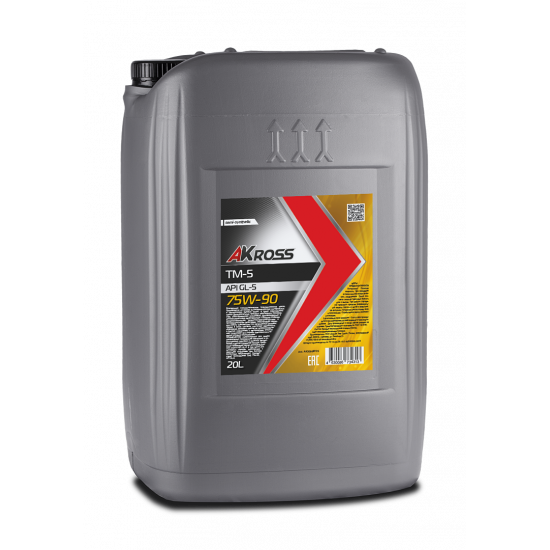AKross ТМ-5 SAE 75W-90 GL-5 20 л масло трансм п/синт