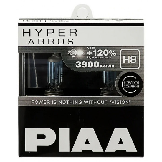 Лампа накаливания PIAA BULB HYPER ARROS 3900K HE-904 (H8)