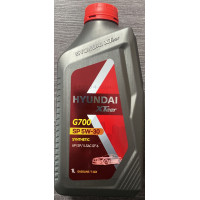 Оригинальное масло HYUNDAI 5W-30 XTEER G700 SP/ILSAC GF-6A синтетическое моторное масло 1л (12 шт)
