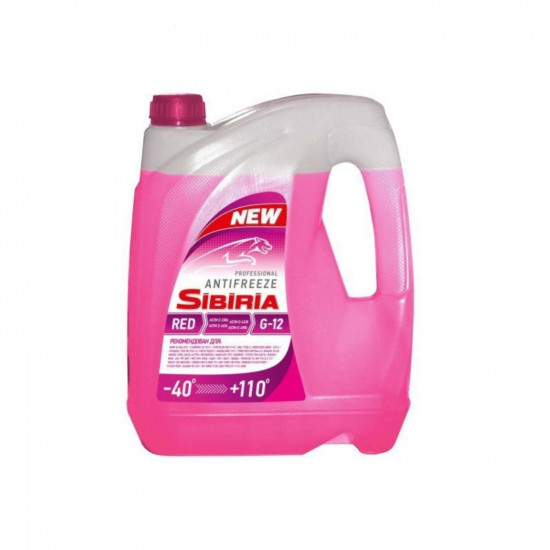 Антифриз Sibiria G12 красн. 5кг