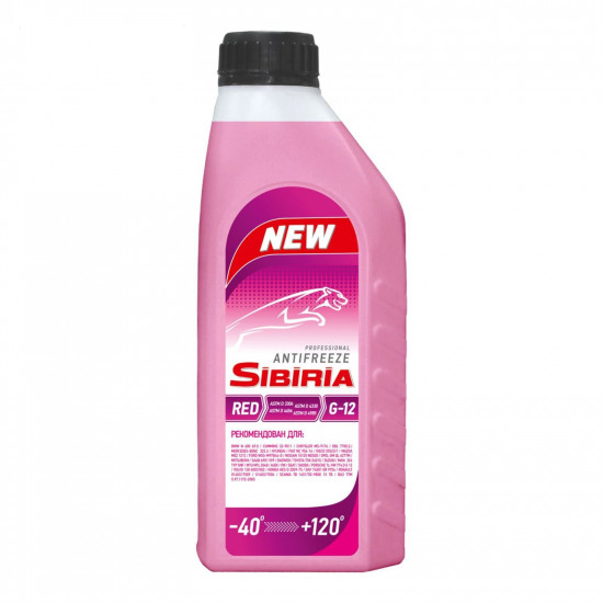 Антифриз Sibiria G12 красн. 1кг