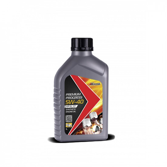 AKross PREMIUM PROGRESS 5W-40 SL/CF 1 л масло моторное синт (12 шт)