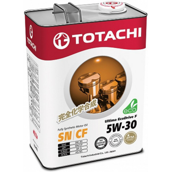 TOTACHI Ultima EcoDrive F 5W30 SN/CF синт. 4л моторное масло (6шт)